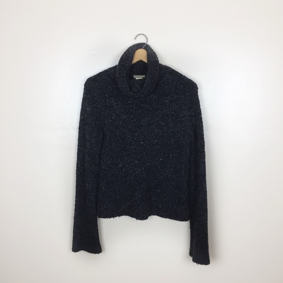 [J Crew] Cowl Neck Loose Fit Gray Sweater - Picture 1 of 8